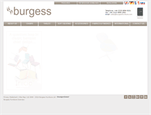 Tablet Screenshot of burgessfurniture.com
